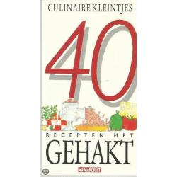 40 recepten met gehakt 9789065903570 Culinaire Kleintjes