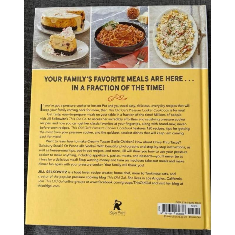 Jil Selkowitz Pressure Cooker Cook Book instant pot kookboek
