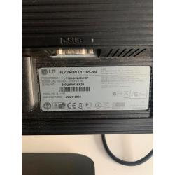 LG Monitor 43cm  2stuks!!
