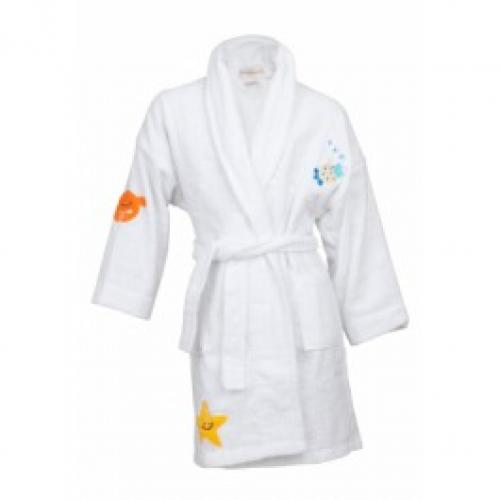 Aegean Apparel Kinder badjas Little Sea Animals