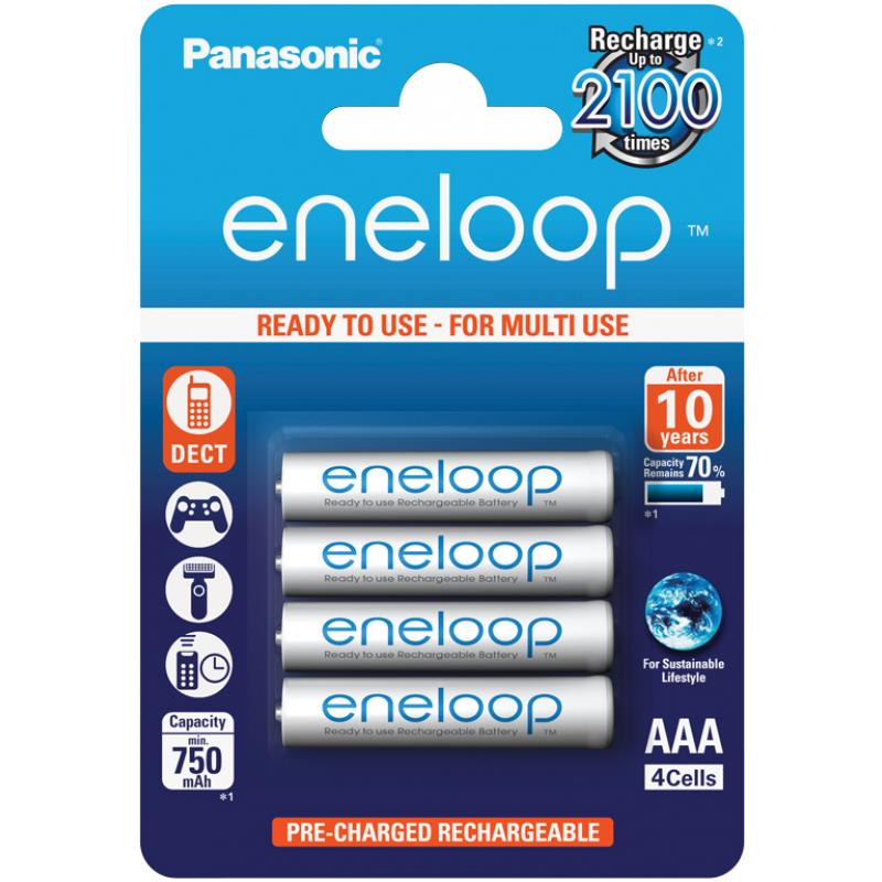 Panasonic Eneloop AAA 800mAh 4x