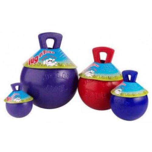 Jolly Jolly Tug n Toss Extra Large (25 cm) voor honden Rood Hond Speelgoed