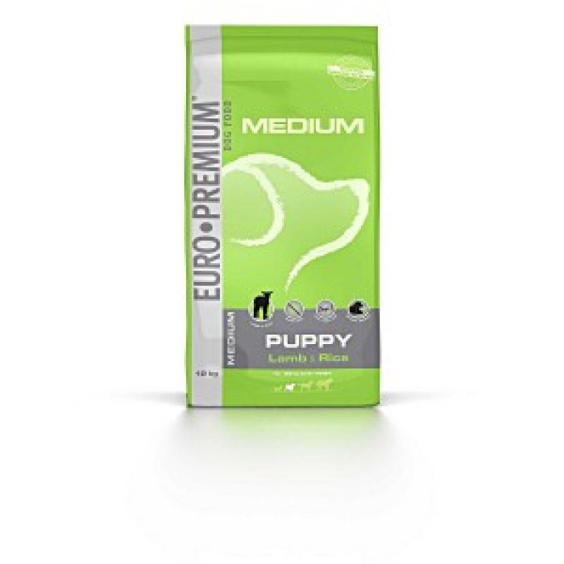 Euro Premium Medium Puppy Lamb Rice hondenvoer 12 kg Euro Premium Hondenvoer Euro Premium