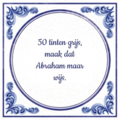 50 tinten grijs, maak dat Abraham maar wijs. Koopje