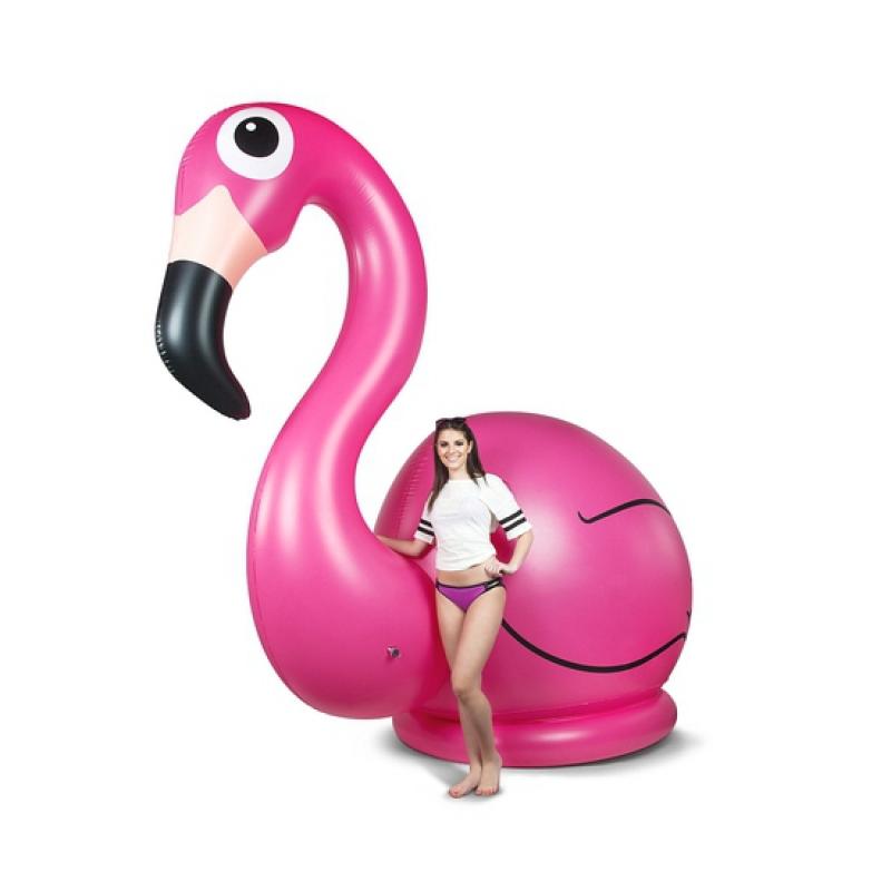 Opblaasbare decoratie Bandana winkel Mega opblaasbare flamingo 305 cm