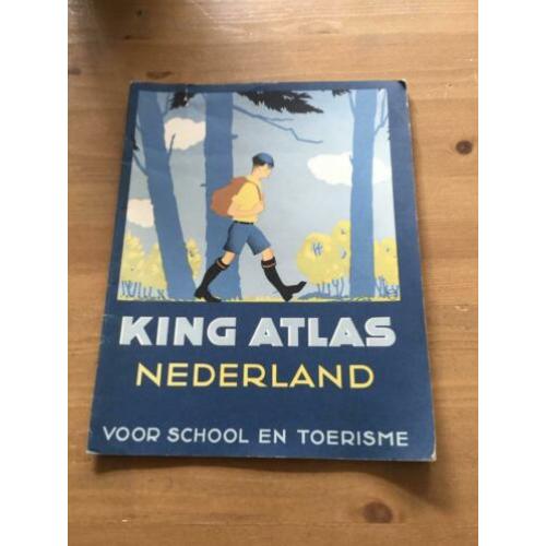 King atlas Nederland voor school en toerisme, 1977